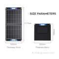 Pannello solare pieghevole del caricatore solare esterno con USB